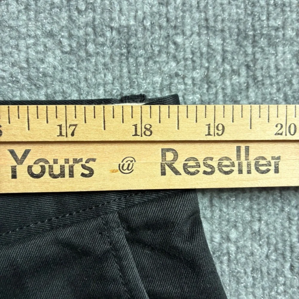 J.Crew 484 Slim Fit‎ Broken-In Chino Pants Mens 36x32 Black Good Cotton Twill
